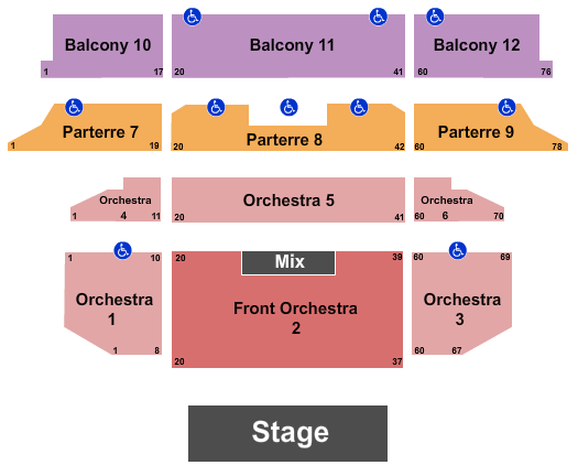 Venetian Theatre At the Venetian Hotel Foreigner Seating Chart